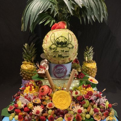 Boutique sculpture fruits et légumes : Miami fruits