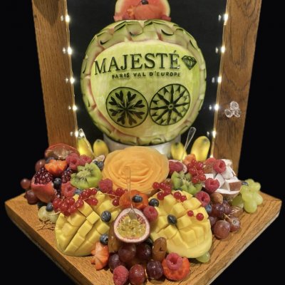 Boutique sculpture fruits et légumes : L'Elysée