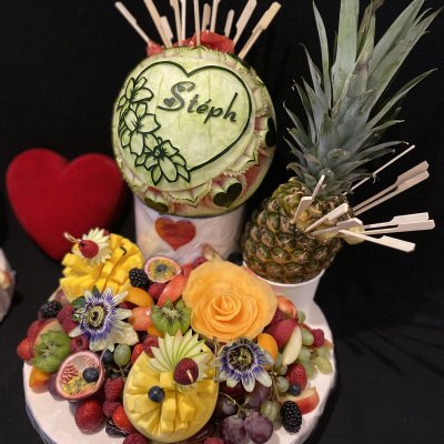 Boutique sculpture fruits et légumes : L'artistique